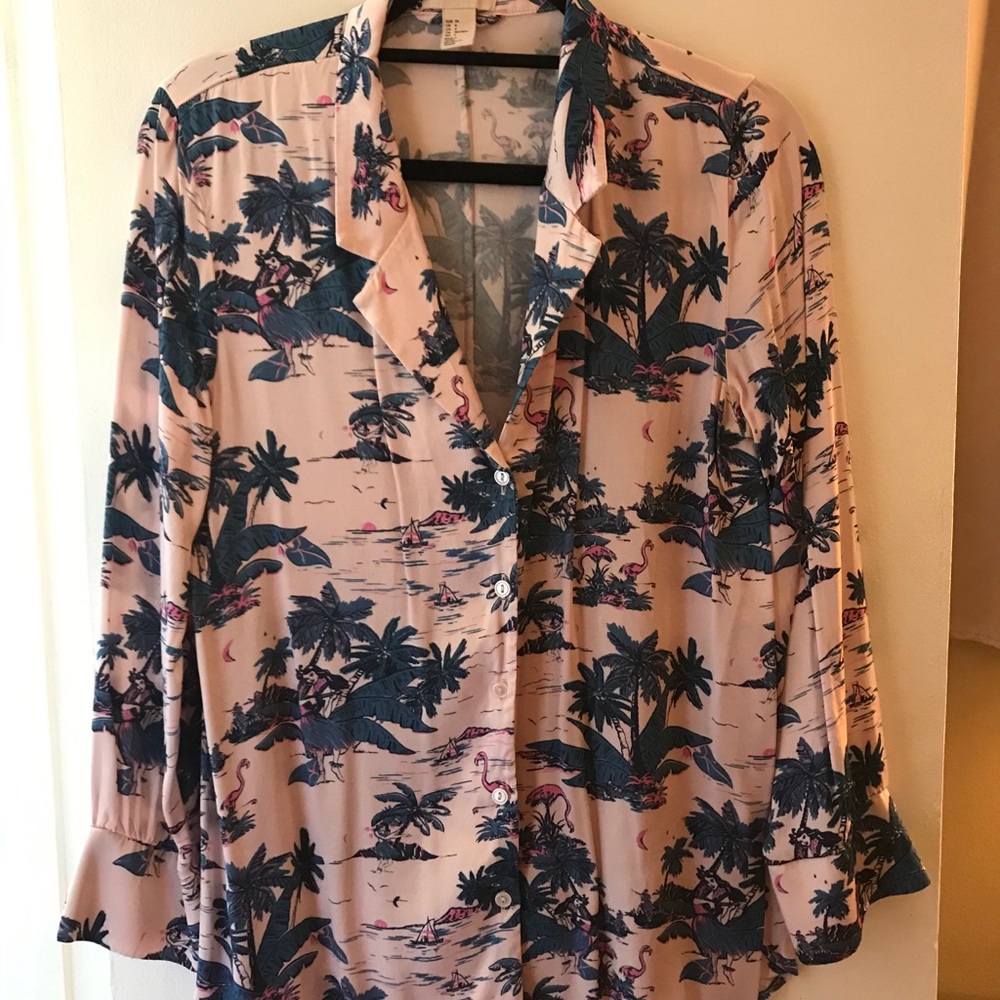 Tropical blouse